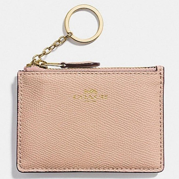 Coach Accessories - Coach Mini Skinny ID Case in Crossgrain Leather